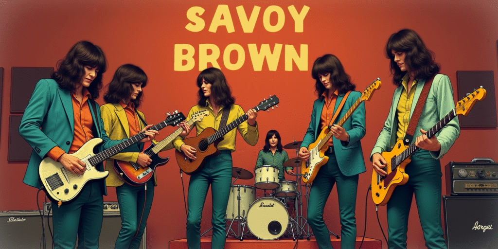 1970s Blues Rock Band