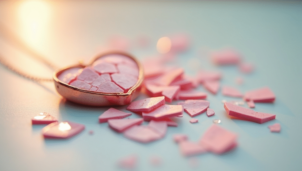 Shattered Heart Pendant