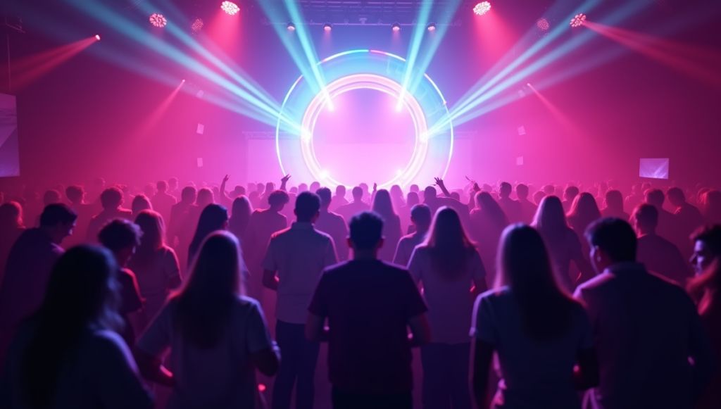 Energy That Spreads Through a Crowd